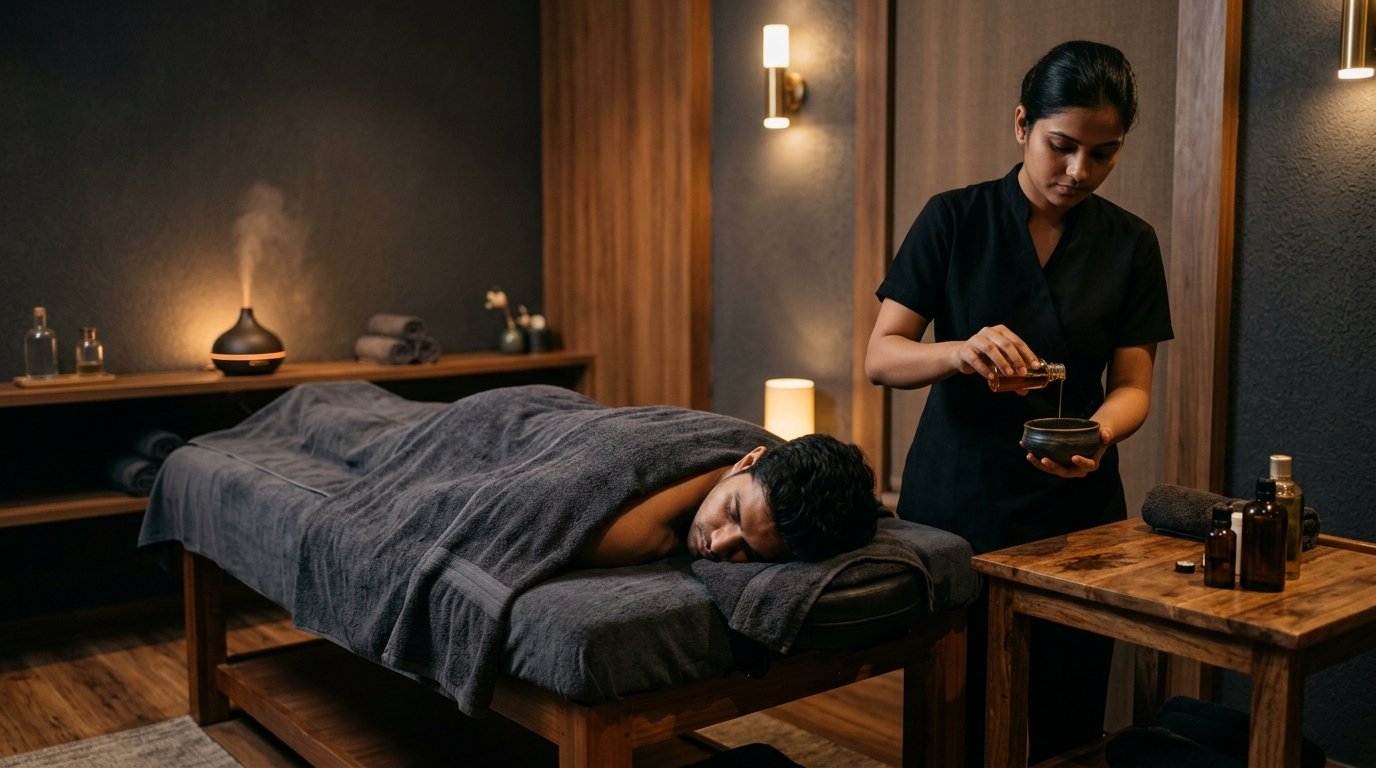Aromatherapy Massage at Aura Wellness Spa Banjara Hills